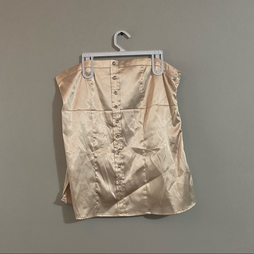 Silk tube Top